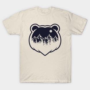 Bear Illustration T-Shirt